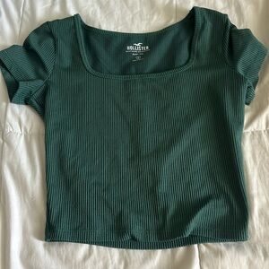 Green Hollister top, size small